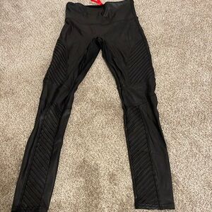 Like new Spanx Moto leggings